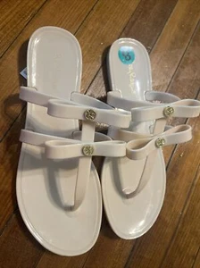 New Lilly Pulitzer Women’s Sandals, Size 8, Beige - Picture 1 of 5