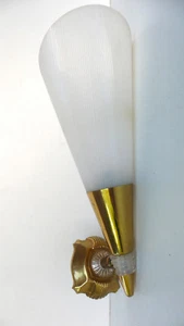 ANCIENNE APPLIQUE DES ANNEES 50 - VINTAGE MÉTAL ET PLASTIQUE - Imagen 1 de 3
