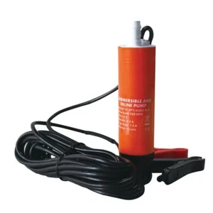 Pompa Ad Immersione per Taniche 12Volt Acqua o Gasolio 18Lt/Min - Imagen 1 de 3