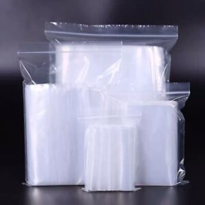 Food Grip Seal Bags Clear Food and Freezer Safe 