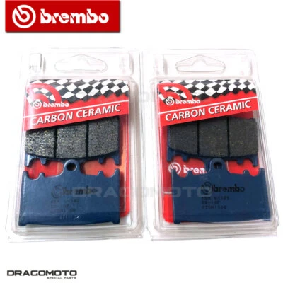 Suzuki GSX-R 600 2001 2002 Front Brake Pads CC Brembo Carbon Ceramic 07K... - Image 1 of 4