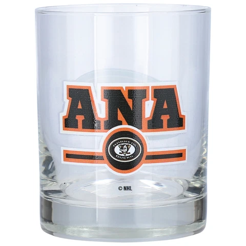 Anaheim Ducks Letterman 14oz. Rocks Glass Cover