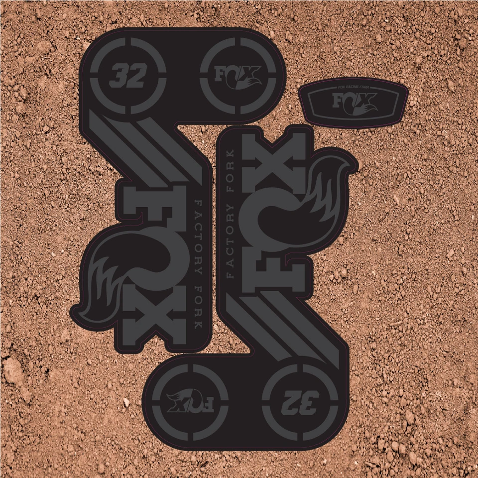 ROCKSHOX Fox 32 2015 GABEL Aufkleber Aufkleber Grafik Mountainbike Down Hill MTB Stealth