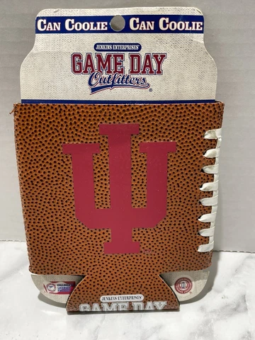 NCAA University Indiana Hoosiers 12 oz. Can Cooler Koozie Football IU New Cover