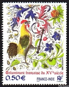 Timbre - FRANCE - Tableau Enluminure française au XVe - 2003 - Neuf ** - YT3629 - Picture 1 of 1