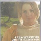 Sara Watkins When It Pleases You CDr UK Nonesuch 2012 promo cdr with info