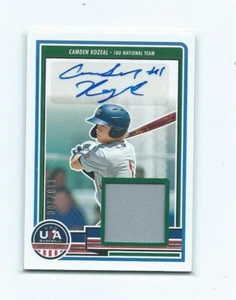 2023 Panini USA-Camden Kozeal Autograph/Jersey /200-Cleveland Guardians - Picture 1 of 1