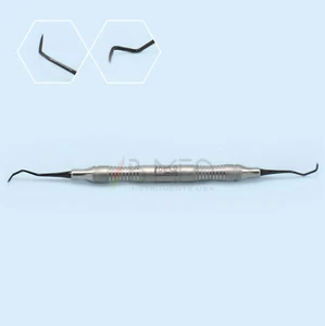 Scaler falciforme dentale 204S titanio igiene dentale parodontale posteriore - Foto 1 di 2