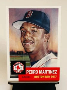 2022 TOPPS LIVING SET # 555 PEDRO MARTINEZ Boston Red Sox HOF 2,783 Printed - Picture 1 of 2