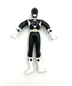 Black Mighty Morphin Power Rangers Bendable 5" Figure 1994 Gordy Toys Vintage - Picture 1 of 9