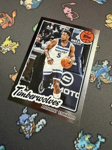 Anthony Edwards 2025-26 Topps Basketball NBA 45th Anniversary Insert TWolves - Bild 1 von 5
