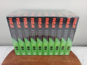 RCA 10 PACK Six Hour Recording VHS Tapes T120 Video Cassettes SEALED NEW - Picture 1 of 5