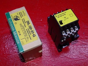 NEW Klockner Moeller DIL 08-31-G universal contactor relay - 24 Volt DC Coil - Picture 1 of 6