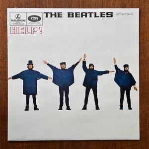 Help! by The Beatles Eighties UK reissue Vinyl LP EX/EX - Picture 1 of 4