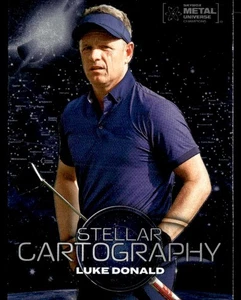LUKE DONALD 2024 SKYBOX METAL UNIVERSE CHAMPIONS STELLAR CARTOGRAPHY #132 - Picture 1 of 2