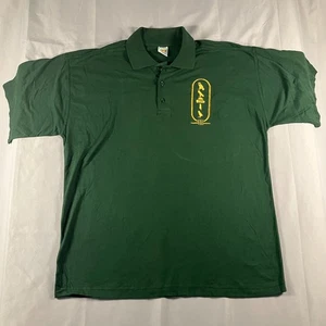 Polo Darwish Verde XL Algodón Egipcio Bordado Jeroglíficos - Imagen 1 de 12