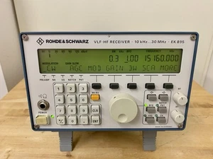 !! Receptor receptor Rohde und Schwarz R&S EK895 KW VLF HF 10 kHz-30 MHz!! - Imagen 1 de 14