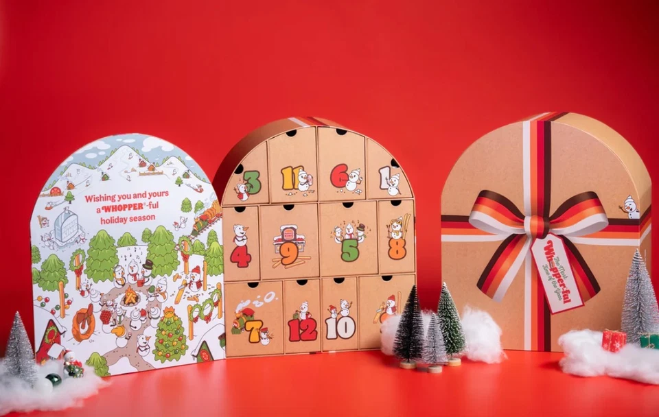 🎄New 2025 BURGER KING Advent Calendar! Presale Confirmed FREE SHIPPING - Image 1 of 1