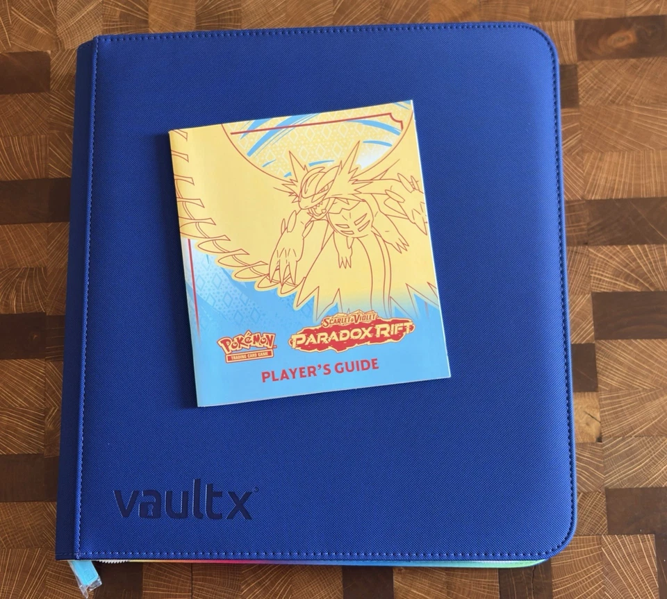 Pokemon Paradox Rift conjunto mestre quase completo com Vault X SV:4 encadernação promoções quase perfeito - Imagem 1 de 4