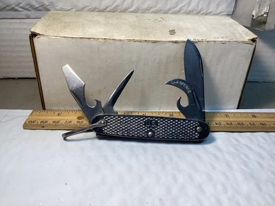 Vietnam 1975 Ejército de los Estados Unidos USGI Imperial EE. UU. Raro Cuchillo Scout Demolición - Sin Usar Foto 1 de 4