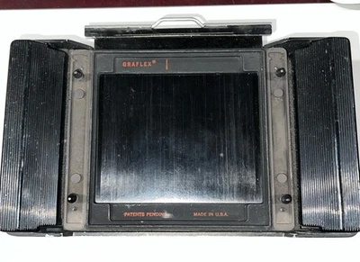 Polaroid 4 X 5 Film Holder LE-33A for Singer Graflex Speed Graphic Camera - Image 1 of 4