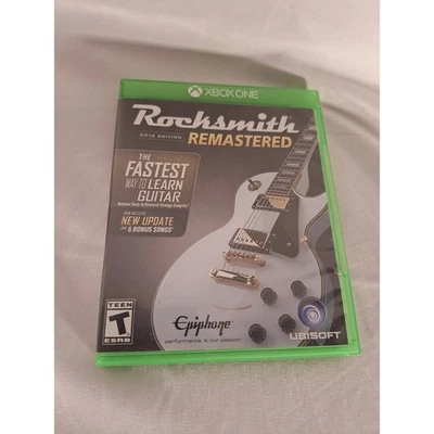 Rocksmith Remastered Xbox One 2014 Edition Guitar Learning Game - Image 1 of 4