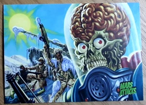 2013 Topps Mars Attacks! Invasion Card 15 FROZEN DESERT. - Picture 1 of 3