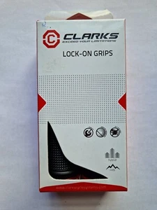 β
οΈ NEW - CLARKS Lock-On BIKE GRIPS - Black & Blue - Mountain Hybrid Trekking π₯. - Picture 1 of 20
