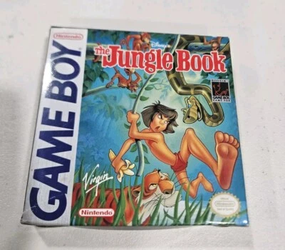 Gameboy Disney's THE JUNGLE BOOK Complete CIB Box Nintendo Game Boy - Image 1 of 4
