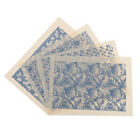 Keramik-Abziehbilder 4 Blatt chinesisches Ton-Transferpapier für Töpferei