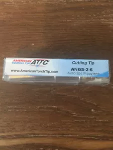 American Torch Cutting Tip ANGS-2-6, Airco 2pc Propylene (F) - Picture 1 of 2