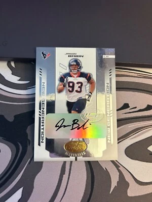 2004 Leaf Certified Materials - Nova Geração Jason Babin #123/1000 (AU, RC) - Imagem 1 de 2