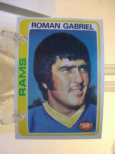 1978 Topps Football Card   #409 Roman Gabriel   (81549) - Picture 1 of 2