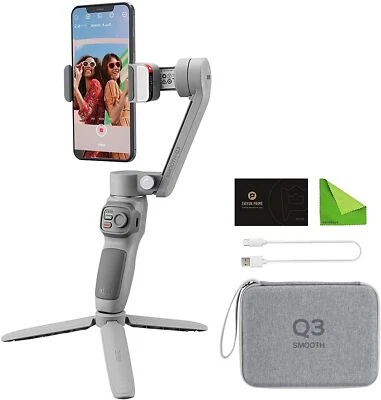 Zhiyun-Tech Smooth Q3 Combo 3-Axis Handheld Pocket Gimbal for SmartPhones - Image 1 of 4