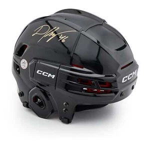 David Krejci Autographed Black CCM Tacks Hockey Helmet - Bild 1 von 1