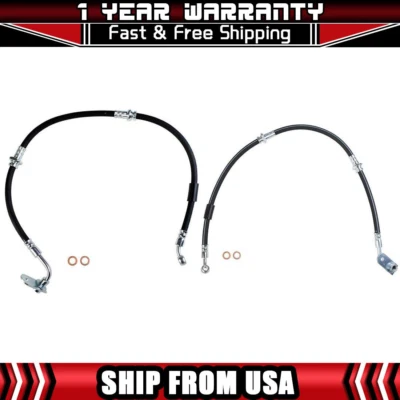 Manguera de freno de línea de freno delantera Sunsong para Suzuki XL-7 2.7 2006 2005 2004 2003 2002 Foto 1 de 4