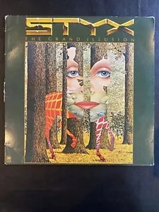 Styx The Grand Illusion Come Sail Away Classic Rock Album LP 1977 RECORD VG+ - Foto 1 di 4