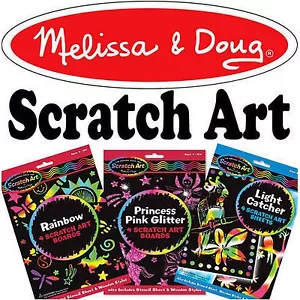 Melissa and Doug Scratch Art Childrens Craft Kits - NEW - Choose from List - Picture 1 of 33