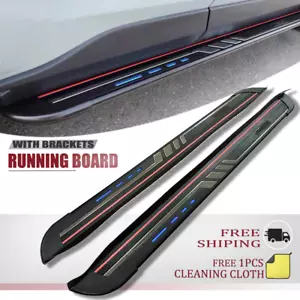 2Pcs Running Boards Fit for Toyota HILUX REVO 2015-2022 Nerf Bars Side Steps - Picture 1 of 18