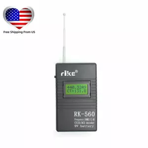 ANYSECU Interphone Frequency RK560 50MHz-2.4GHz Portable Tester DCS CTCSS Meter - Picture 1 of 12