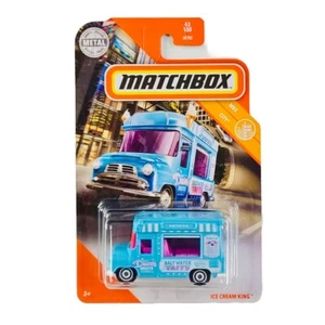 Matchbox MBX City Ice Cream King Blue Food Truck Diecast Foodie Series New 2020 - Picture 1 of 6