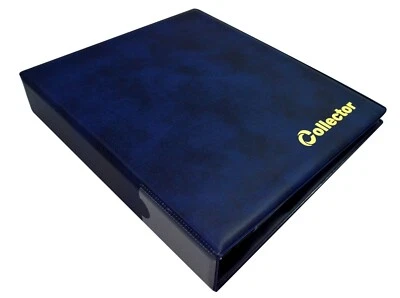 Collector Münz - Münzalbum für 300 Verschiedene Münzen - Größen Blau /Nv2