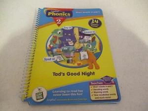 Leapfrog-LeapPad-Libro-Programa de Phonic-Lección 2-Tad's Good Night-2002 - Imagen 1 de 5