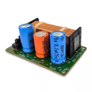 2pcs 120W 3 Way Bass Audio Speaker Frequency Divider Crossover Filters WEAH-336 - Picture 1 of 5