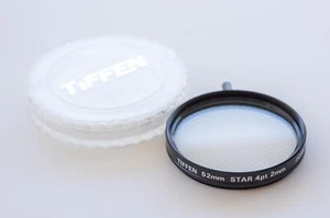 Tiffen 52mm 4 pt. 2mm STAR filter with Case - Picture 1 of 1