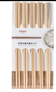10 pairs Reusable Bamboo Chopsticks Sushi Chinese 23cm Oriental Food Chop Sticks - Picture 1 of 1