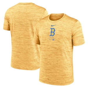 NIKE BOSTON RED SOX MLB MENS CITY CONNECT DRI-FIT VELOCITY PRACTICE SHIRT MEDIUM - Picture 1 of 4