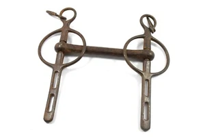 1850s Antique Collectible Indian Unique Iron Horse Bridle Rich Patina. G42-87 - Picture 1 of 6