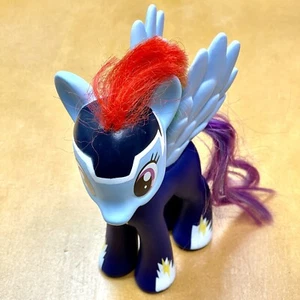 My Little Pony Power Ponies Zapp Rainbow Dash Mohawk Doll Hasbro 2010 - Picture 1 of 4
