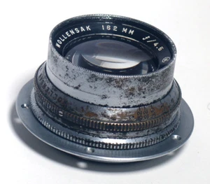 Wollensak f/4.5 Vintage Foto vergrößert RAPTAR 162 mm Fokus Objektiv Dunkelkammer USA - Bild 1 von 2